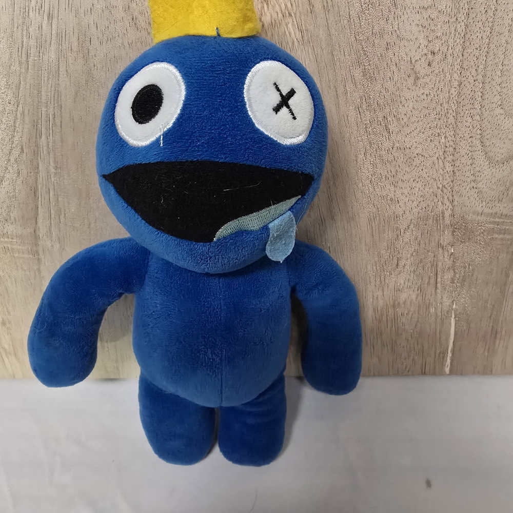 Blue Plush Monster Toy
